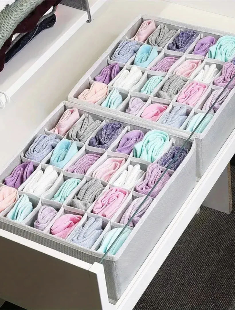 طقم منظم جوارب | الطقم قطعتين