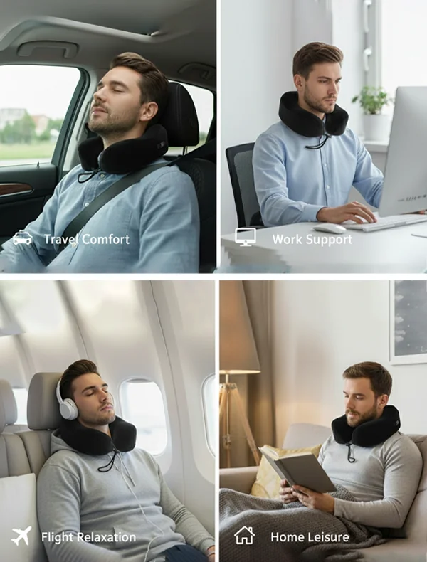 مخدة رقبة ميموري فوم 