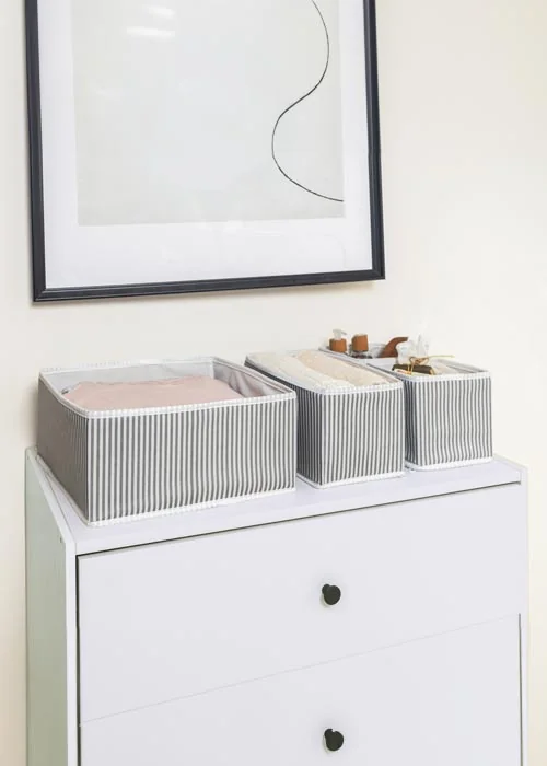 منظم 4 قطع striped| عرض طقمين