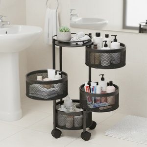 رف مطبخ دوار متعدد الطبقات | 4 - 5 دور