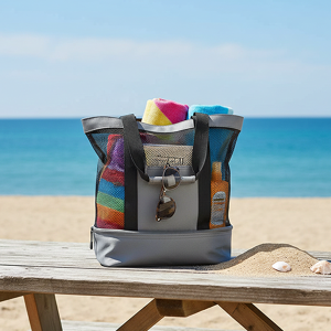 شنطة بحر شبك بحافظ طعام حراري