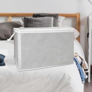 شنطة تخزين ملابس striped | عرض 3 قطع