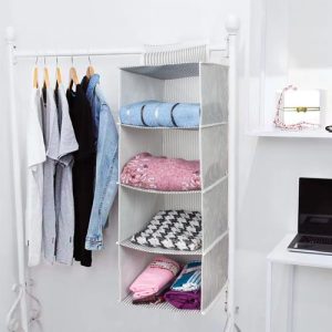 منظم دولاب 4 رف striped|عرض قطعتين